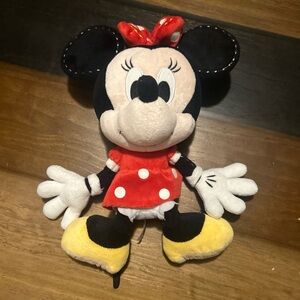 Disney Minnie Mouse Plush - Red, Black, and Yellow